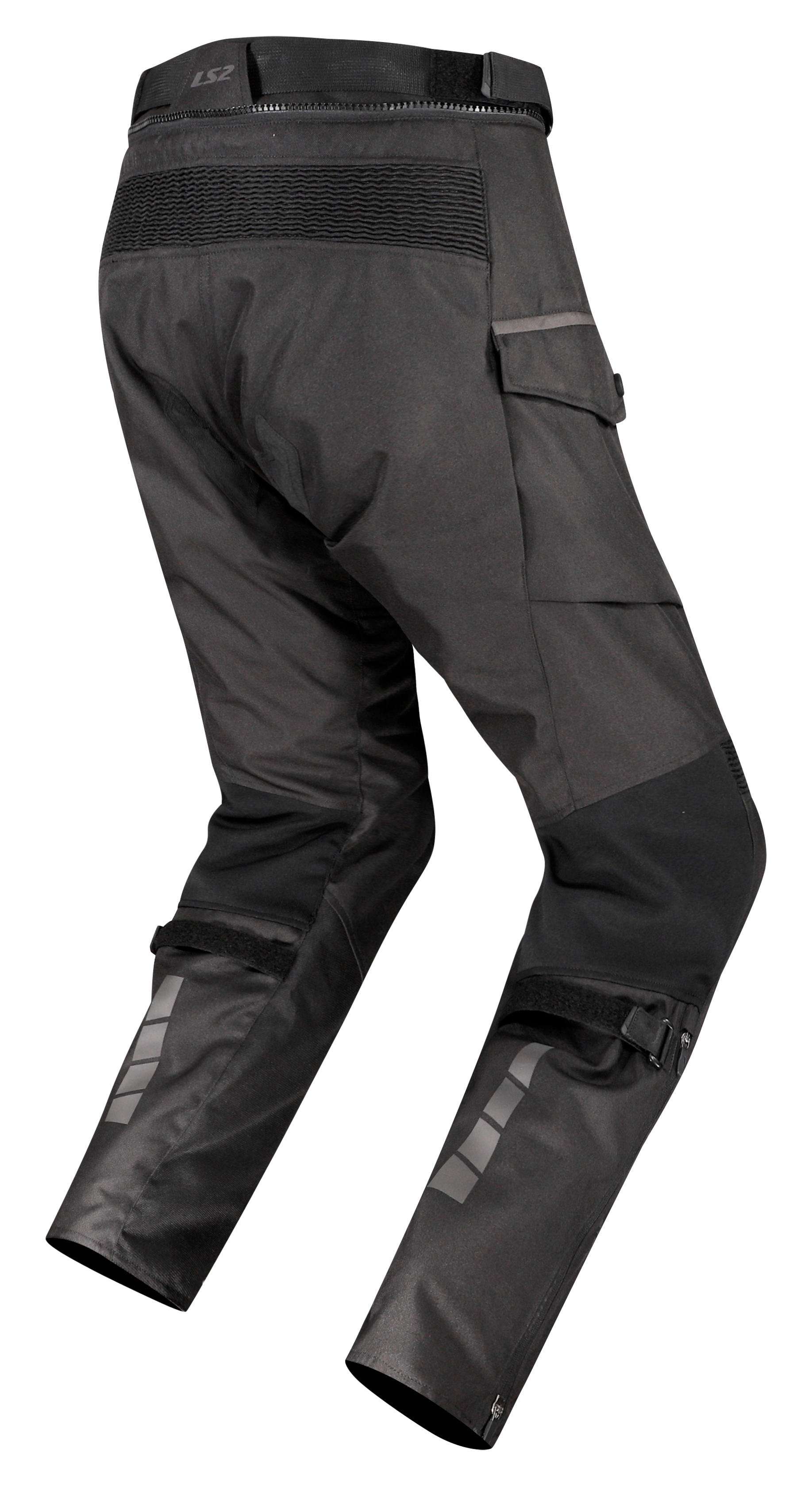 LS2 TRAVEL MAN PANT BLACK DARK GREY1